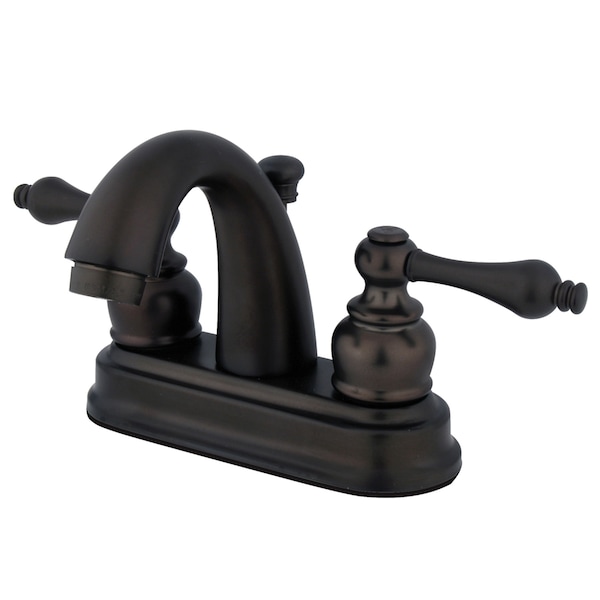 4" Centerset Bathroom Faucet, Oil Rubbed Bronze